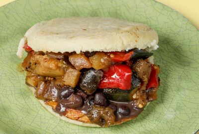 Arepa Pabellon Vegan