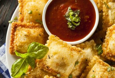 Crispy Fried Ravioli