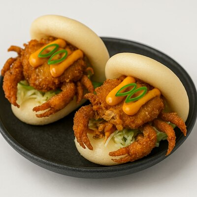 Soft Shell Crab Bao Bun