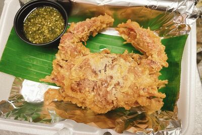 Softshell Crab Appetizer 1 Crab