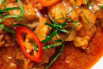Fried Panang Paste