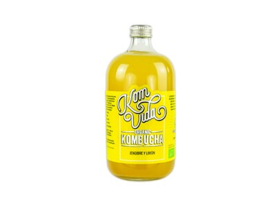 Kombucha de Jengibre y Limón
