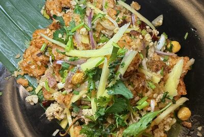 Crispy Rice Salad (very recommened)