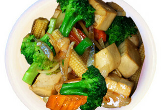 TOFU WITH FRESH GINGER