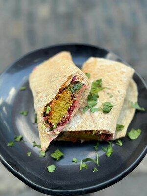 Palestinian Falafel Wrap - Vegetarian
