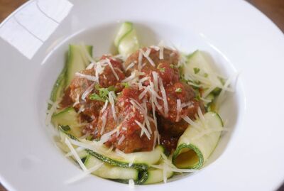 Meat Ball Paleo Pasta