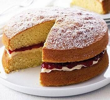 Large Victoria Sponge with Buttercream