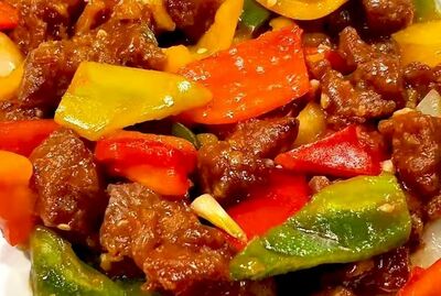 古牛丝 Sweet & Sour Beef Cantonese Style