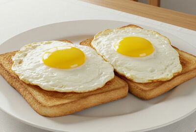 2 Eggs on 2 Toast