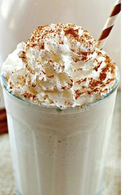 Horchata Milkshake | Lait Frappé Horchata