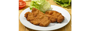 Frischgebackene mit Beilage
