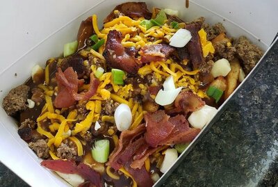 Bacon Double CheeseBurger Poutine