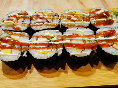 108. Fried Chicken Katsu Roll / 炸鸡排卷