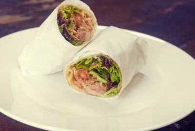 Zesty Tuna Wrap
