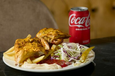 Quarter Chicken Chips & Drink