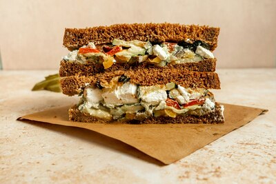 Feta Antipasti Sandwhich