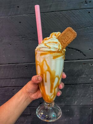 Biscoff Milkshake | Lait frappé biscoff