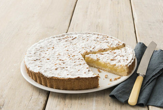 Lemon Pignoli Pie