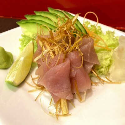 3. Marinated Tuna Sashimi