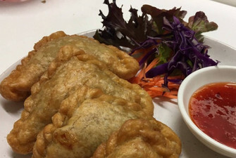 Vegetarian Curry Puffs (4 Pcs)