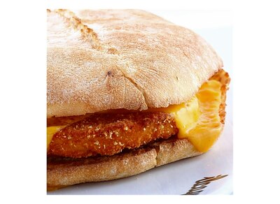 Burger de Pollo con Queso