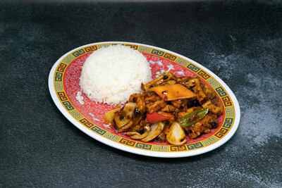 Village Style Braised Tofu with Minced Pork 家常豆腐肉末饭