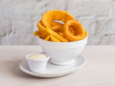 Half Fries & Half Rocket Rings