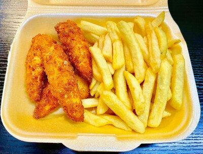 Chicken Goujons (Tenders) & Chips