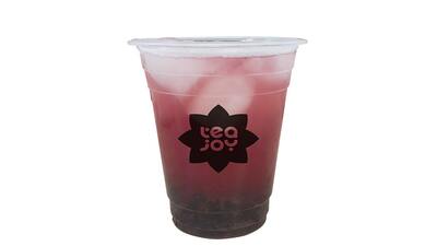 Raspberry fruit bubble tea