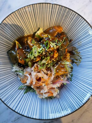 Roasted Vegetable Japanese Curry Rice Bowl