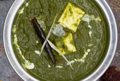 Queso Palak