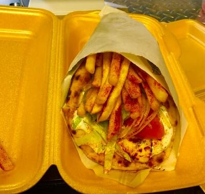 Halloumi Wrap