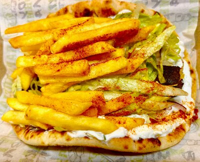 Lamb kofta pitta