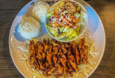 Spicy Chicken Teriyaki Plate