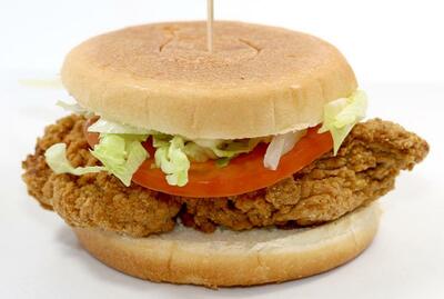 Burger au poulet pané épicé | Spicy Breaded Chicken Burger