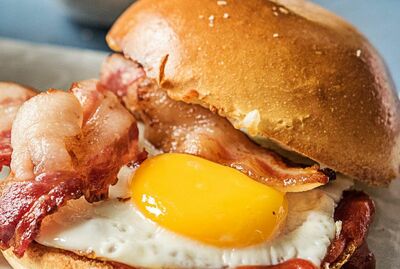 Bacon and egg
