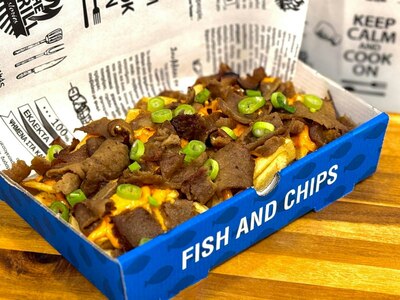 Doner Meat Loaded Chips