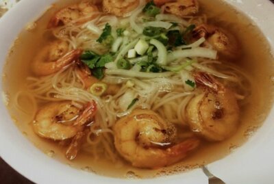 #14-Phở tôm nướng