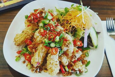 PAD PRIK GLUA SQUID