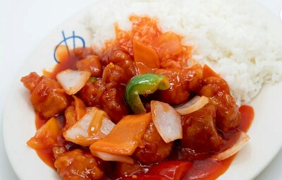 Chicken in Sweet & Sour Sauce 咕噜鸡饭
