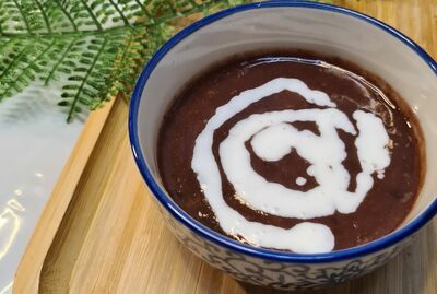 H2.  Red Bean Paste Coconut milk