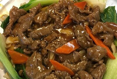 豉汁牛河 | Pan Fried Beef Chow Funn in black bean sauce