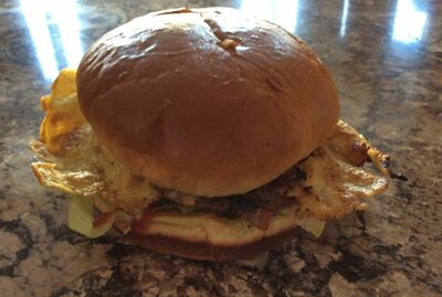 Bun Kebab ( Beef Shami )