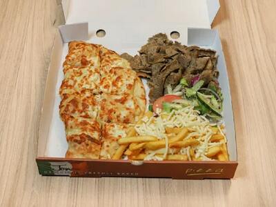 Calzone Box (12" Calzone with 5 Toppings)
