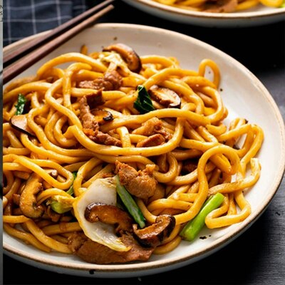 Nouille Udon Sauce Teriyaki / Udon Noodle with Teriyaki Sauce