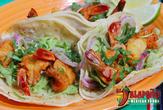 SHRIMP TACOS