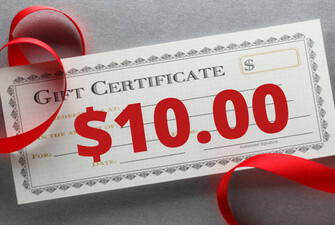 $10 Gift Certificate