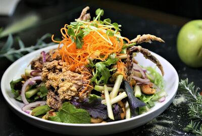SOFT SHELL CRAB SALAD