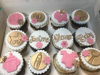 Baby's Shower Cupcakes