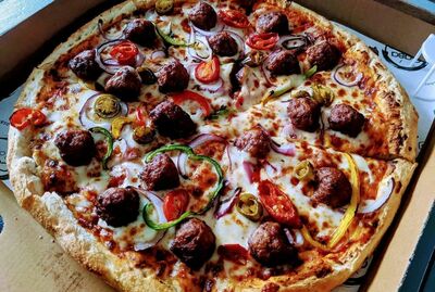 12" Diabolo Meatballs Pizza